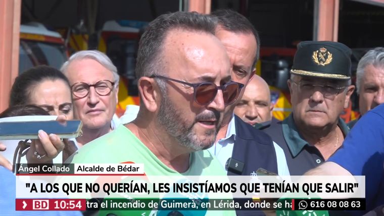 Ángel Collado ante los periodistas en Telemadrid, 10 de julio de 2026, minuto 00:00:20.